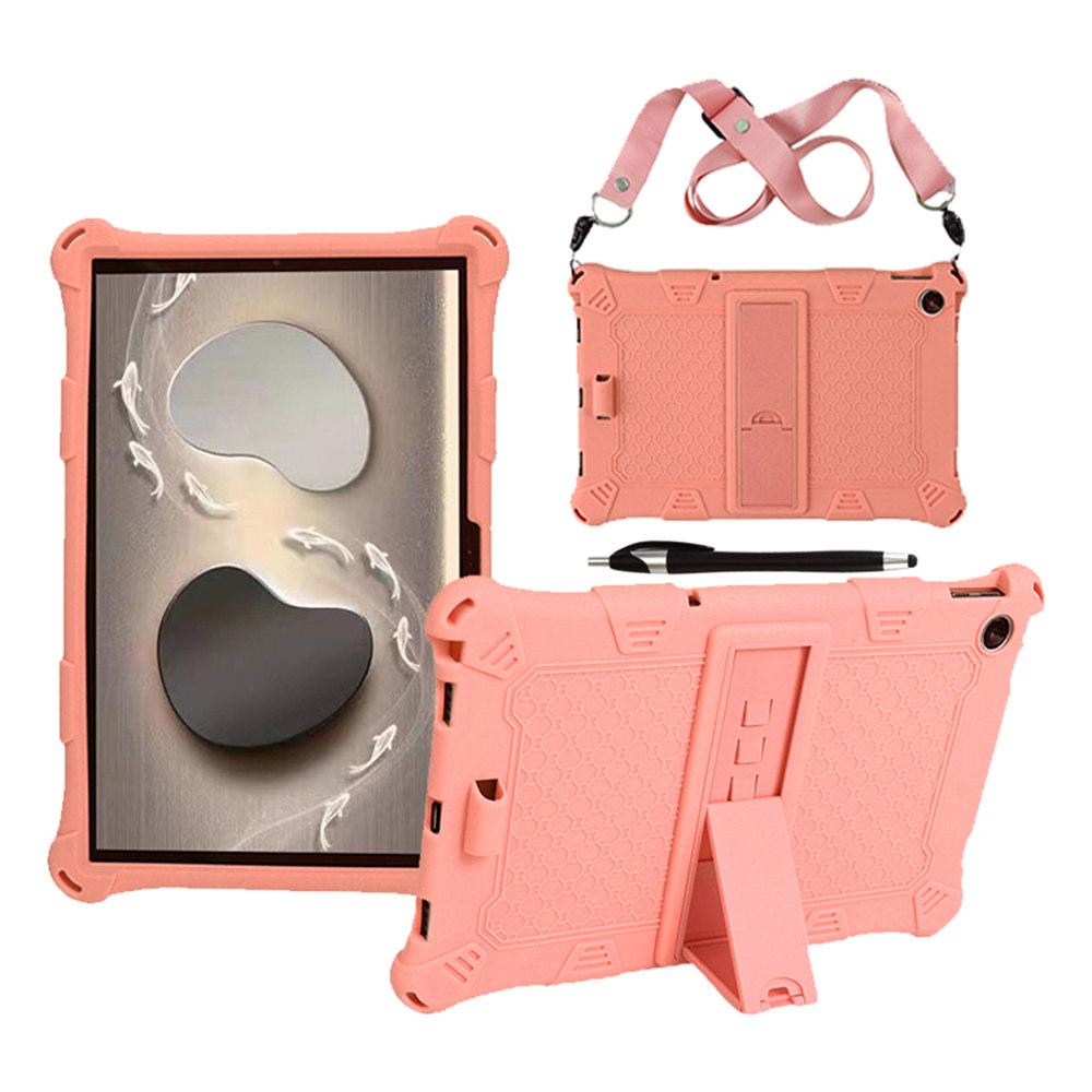 Мягкий силиконовый чехол-подставка для планшета Lenovo Tab M10 3-го поколения 10,1 дюйма TB-328FU 328XU, детский чехол + ремешок и стилус