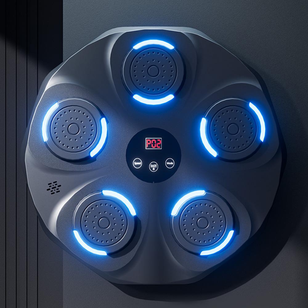 Умный музыкальный тренажер для бокса, тренажер для бокса, фитнеса, электронная настенная мишень, настенный подвесной мешок с песком для песка для детей и взрослых