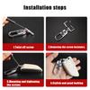 AAKB1 Luxury Metal Car Logo Keychain Key Rings Auto Accessories For Volvo V60 V40 XC90 S60 C30 XC60 V50 V70 S90 Olestar AWD XC40 EX90