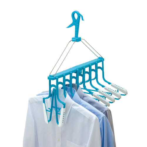 LEC New Features: Foldable 8-Hanger Slide (Laundry Hanger)
