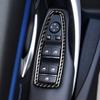 4pcs Carbon Car Window Switch Button Panel Decor Trim Sticker for BMW F20 F21 F30 F34 F20 1 2 3 Series GT Interior Accessories