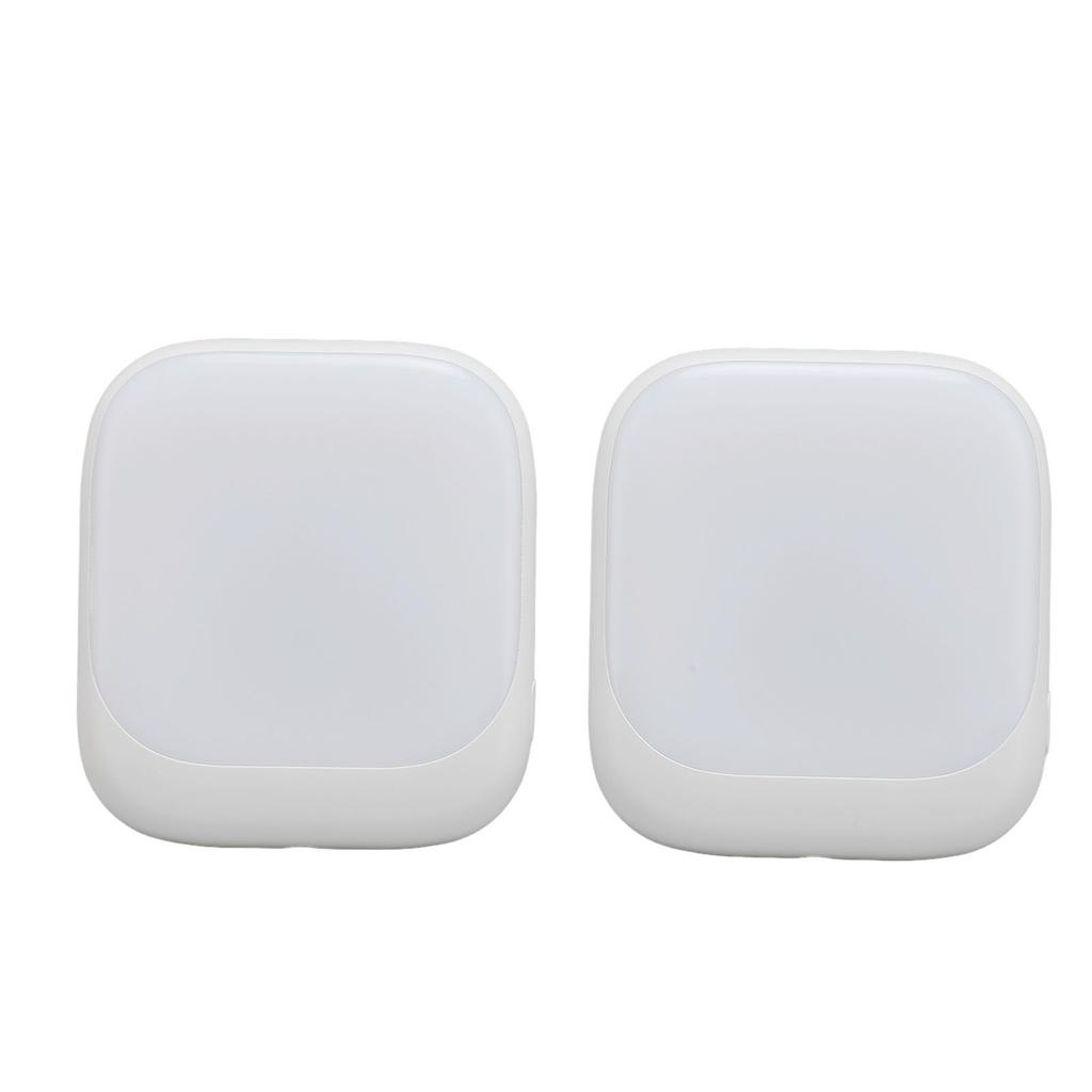 2PCS Plug In Night Light 0.5W Dimmable Dusk To Dawn Sensor Soft Lighting Small Night Light 220‑240V