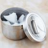 Stainless Steel Medical Dental Cotton Tank Alcohol Disinfection Jar Container