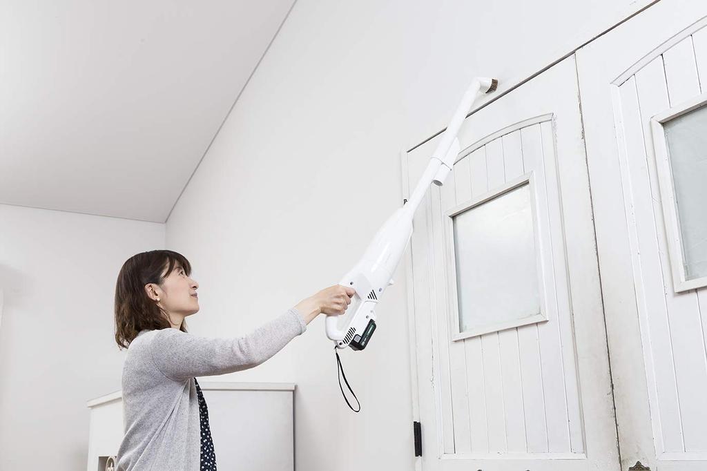 HiKOKI Cordless Slide Type Battery Battery Capacity Capsule Type Panel Switch R12DA To Small Turning Lightweight Maximum Suction Power Cleaner, 10.8V