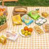 Outdoor Picnic Mat Waterproof Large 2x2.3m Folding Beach Blanket Portable Moistureproof Thickened for Camping and Spring Out