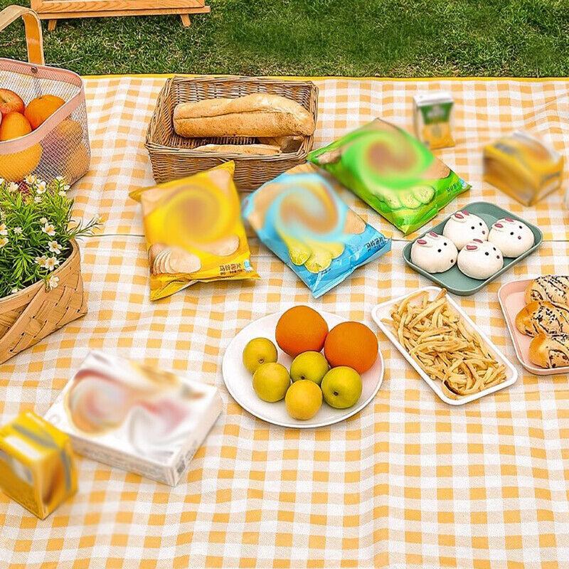 Outdoor Picnic Mat Waterproof Large 2x2.3m Folding Beach Blanket Portable Moistureproof Thickened for Camping and Spring Out