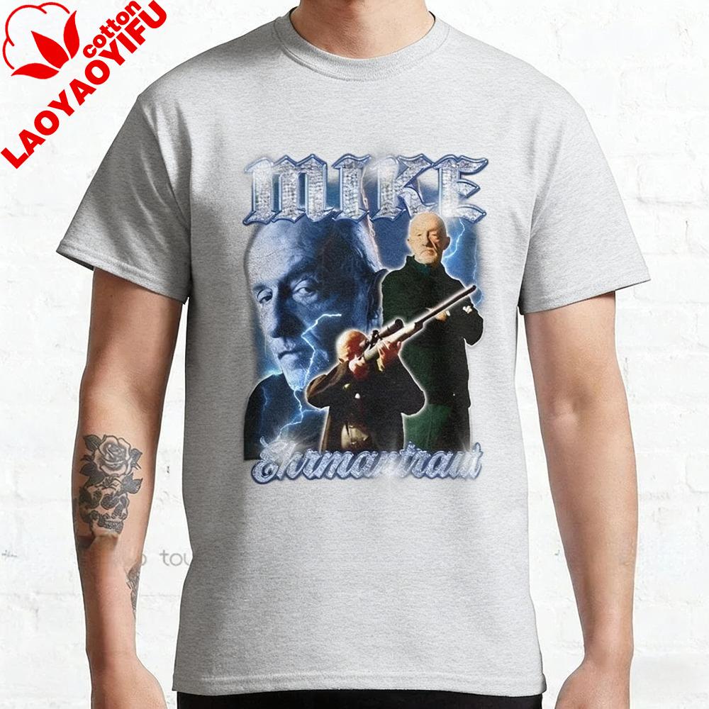 Mike Ehrmantraut Breaking Bad Vintage 90s Retro Bootleg Better Call Saul Classic Tshirt Patriotic Shirts For Unisex Unisex Tops