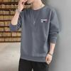 2023 Мужская осенняя корейская свободная повседневная толстовка с длинным рукавом и куртка