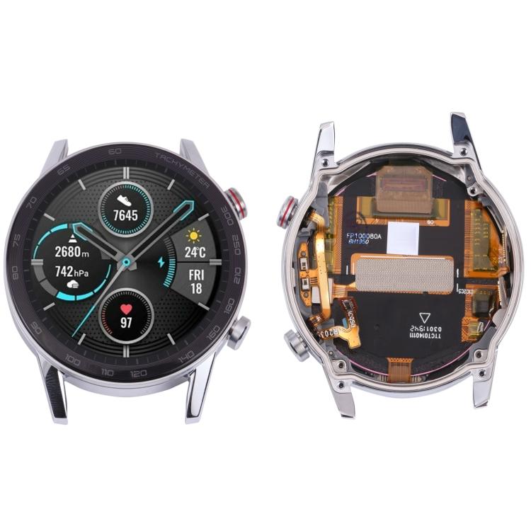 ЖК-экран и дигитайзер в сборе с рамкой для Honor Magic Watch 2 MNS-B19, 46 мм