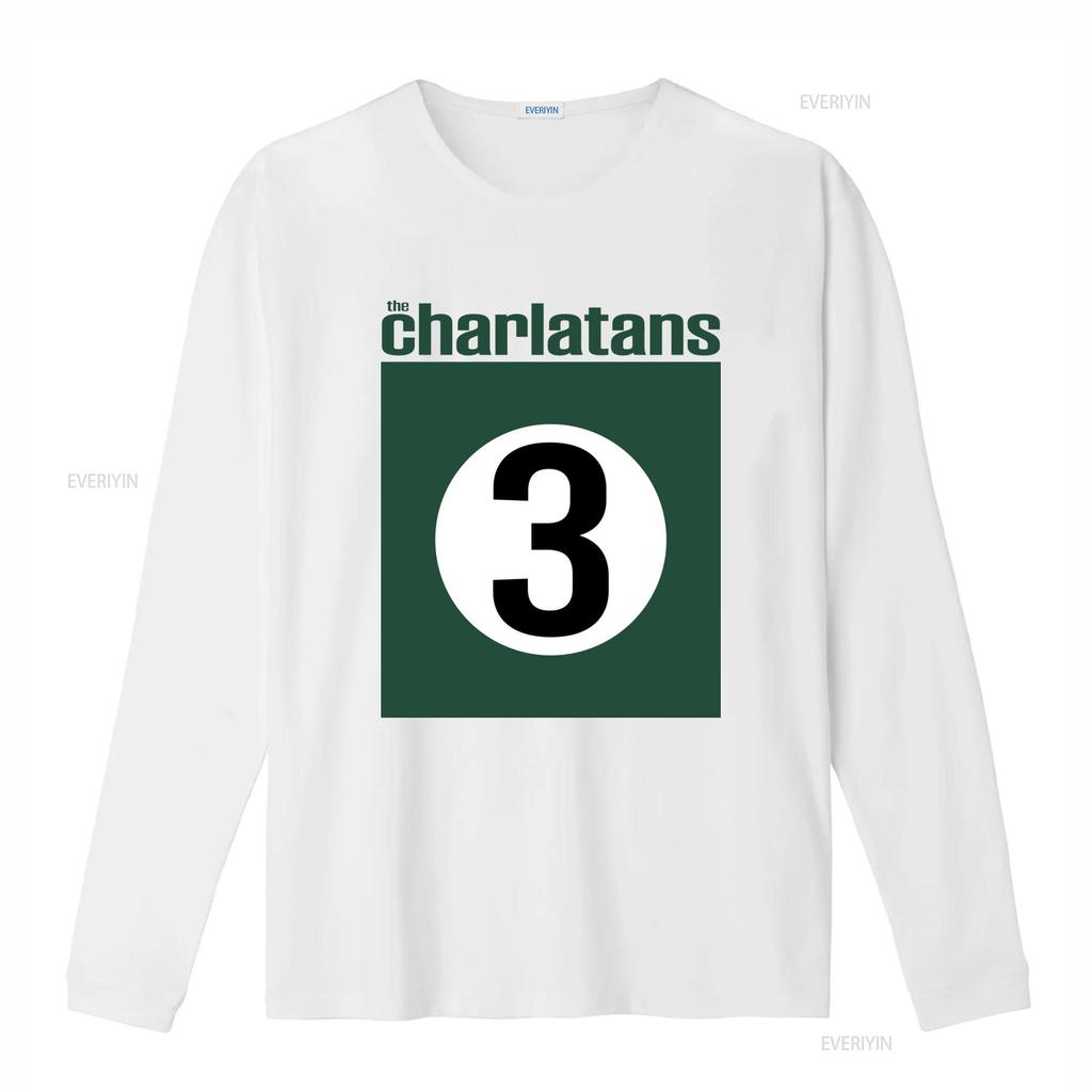 Футболка The Charlatans THREE Sproston Green Opportunity для мужчин Ретро Стиль Высококачественная Печать винтажная Стиранная Растянутая