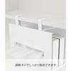 Yamazaki Bathroom Vanity Paper Box Holder White Approx. W25 x D8.5 x H18.5cm Tower Floating Storage Tissue Case Tissue Cover 5010