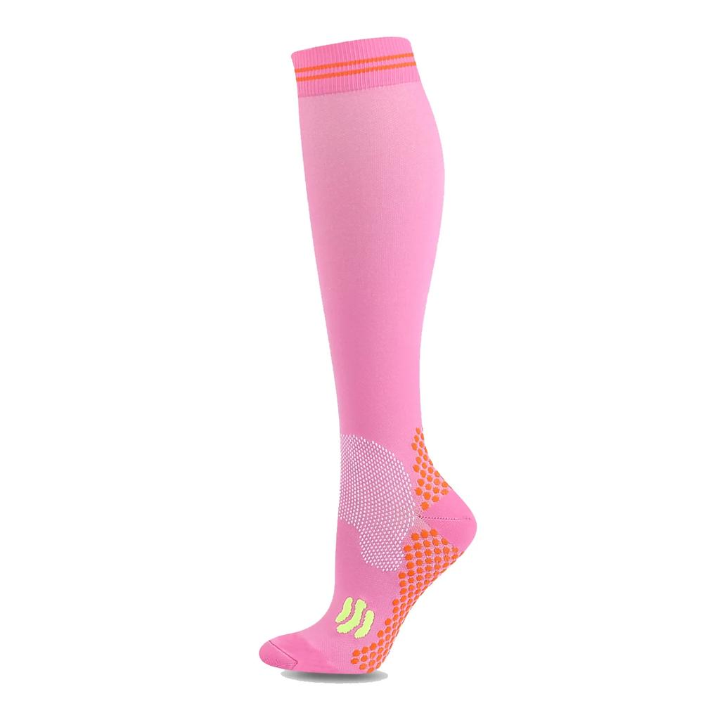 Football Compression Socks Men Women Running Golf Travel 20-30mmhg Sports Socks Medical Varicose Vein Pain Relief Elastic Socks