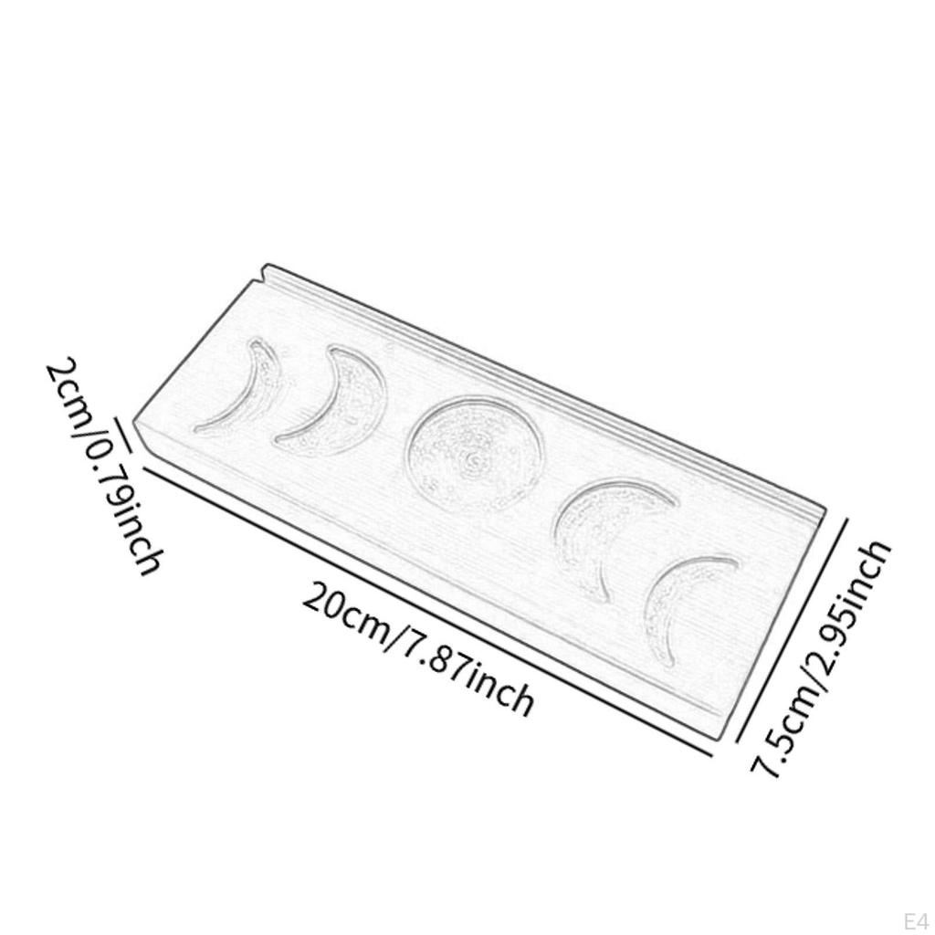 Деревянная декоративная доска-поднос для гадания на Таро, подставка для алтаря для язычников