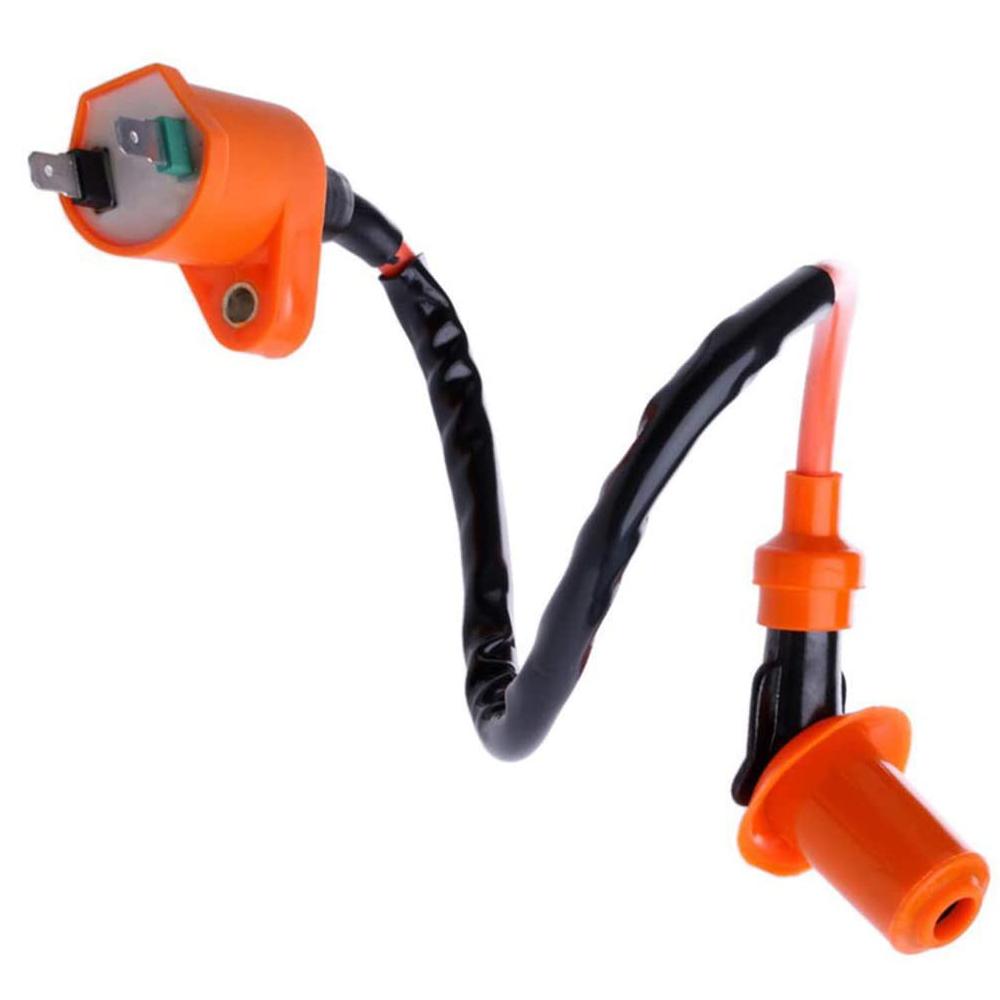 6-контактный гоночный мотоцикл высокопроизводительный CDI коробка катушка зажигания свеча зажигания для Gy6 150cc 125cc 50cc скутер свеча зажигания