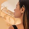 Ear Cuff Cat Ear Hollow Ear Clips Zinc Zinc Alloy Elf Ear Clip Cute   Women