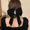 Красный Бант Головной Убор Для Женщин Милый Зажим Для Волос Свадебная Заколка Помолвочная Заколка Весенний Зажим Модные Аксессуары Для Волос Подарки
