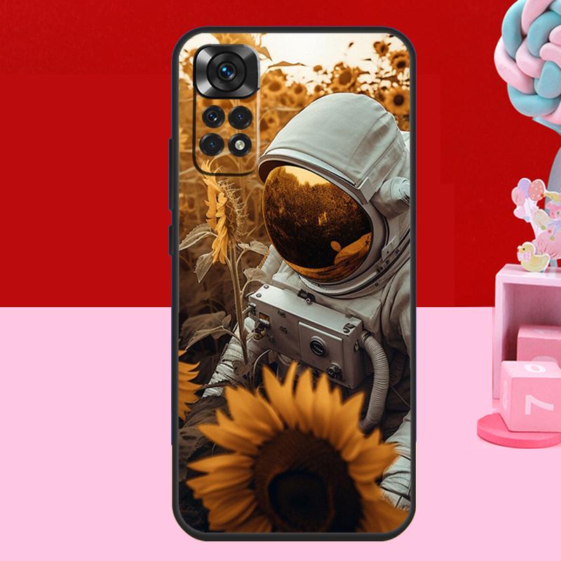 Beautiful Yellow Sunflower Case For Xiaomi Redmi Note 14 13 12 11 10 15 Pro Plus Redmi 15 C 13C 10C 12C 14C Soft Cover