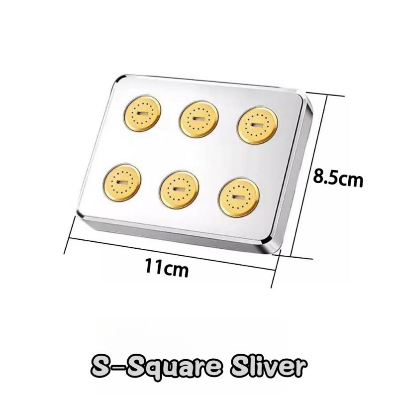 Высоконапорная лейка для тропического душа Волшебный поток воды Лейка для тропического душа Мини верхний душ Водосберегающий душ Аксессуары для ванной комнаты