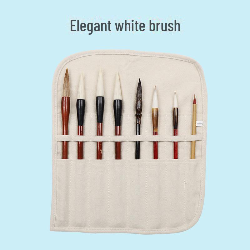 Сумка для хранения ручек и кистей на холсте для принадлежностей для рисования