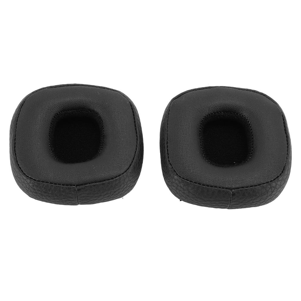Headphone Ear Pad Protein Leather and Sponge Headset Replacement Ear Pad for Major III White