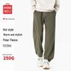 Мужские зимние флисовые спортивные штаны MINISO