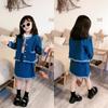 Girls' Suit Two Piece Autumn Baby Suit Skirt