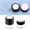 Jar DIY Cosmetic Foundation Powder Case Travel Powder Case Loose Powder Box Portable with Mirror