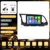 Autoradio Android 16 Carplay Auto avec lecteur multimédia sans fil CarPlay pour Hyundai Elantra 6 2016 2017 2018 Plug and Play