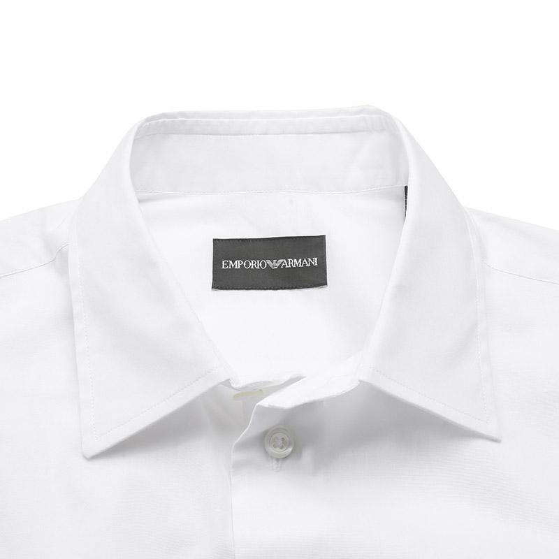 EMPORIO ARMANI SS25 Shirt Men's White 01SM0L-01C68-100