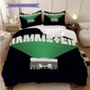 Flames Rammstein Rock Spirit Bedding (1 * duvet cover + 2 * pillowcase, without core) 2D Flat Bedding set Christmas birthday gift Soft and comfortable