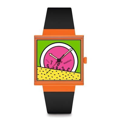 Наручные часы Swatch BREAK TIME SO34Z101, Черные
