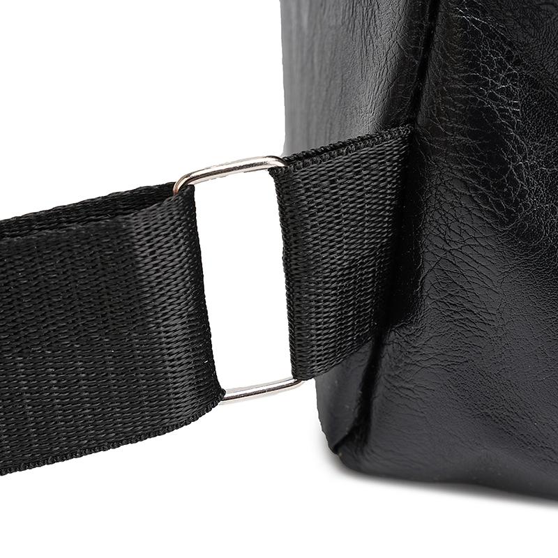 Винтажная сумка через плечо из мягкой кожи, мужская деловая наплечная сумка