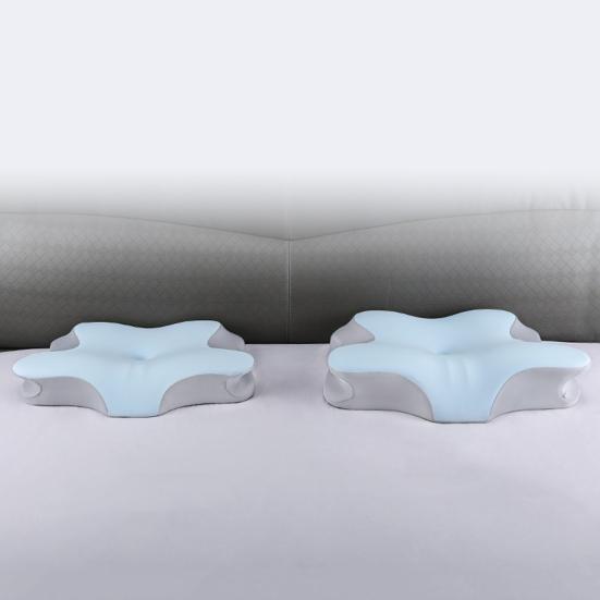 Подушка с эффектом памяти, медленный отскок, эластичная, облегчающая боль в шее, охлаждающая технология, подушка для сна, высокая плотность, поддержка, дышащая, моющаяся, боковая часть спинки