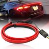 Светодиодная полоса заднего стоп-сигнала для автомобиля, высоко расположенный стоп-сигнал, указатель поворота, автоматический дневной ходовой огонь, задний фонарь, 100 см, 12 В