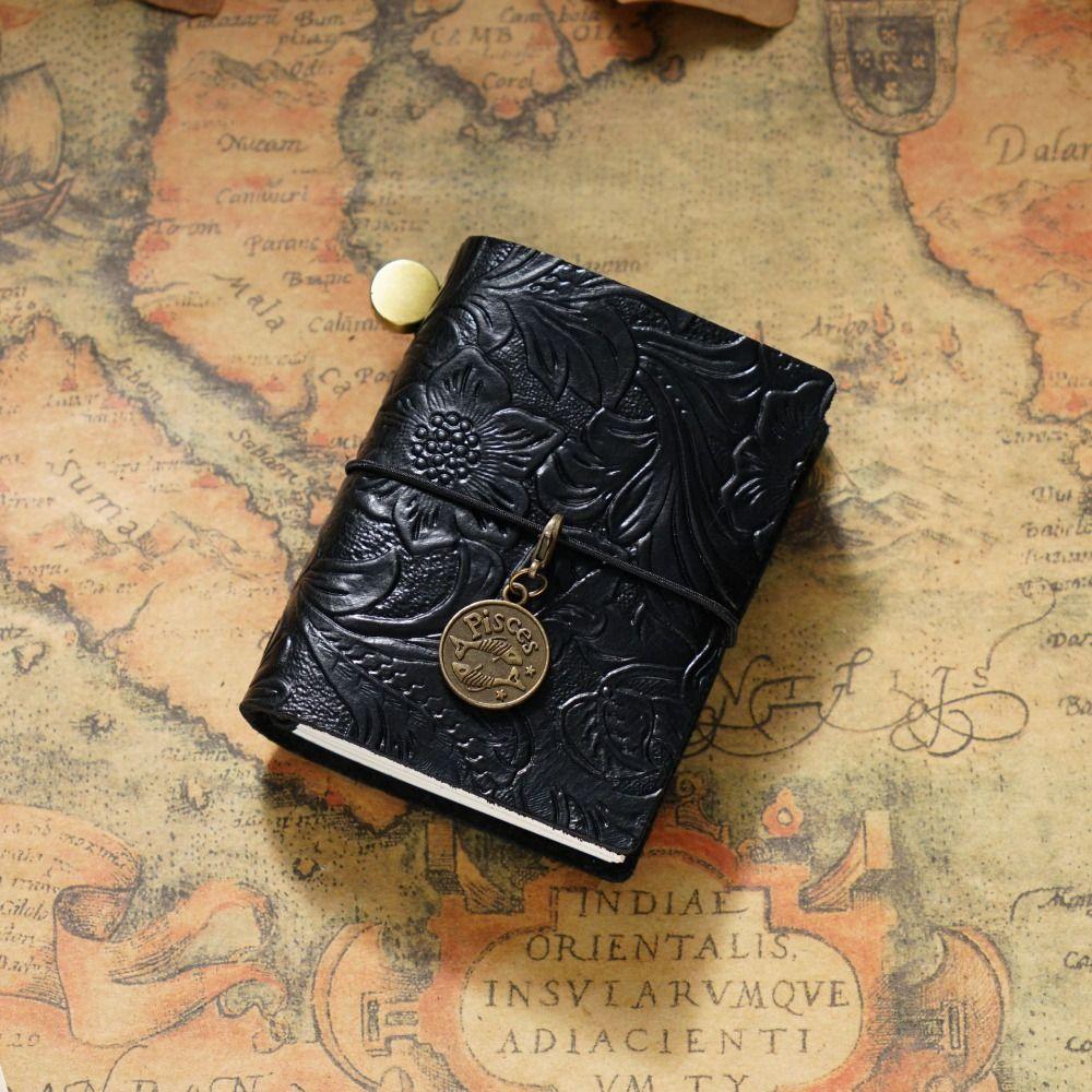 Handmade Sketchbook Mini Pocket Notepad Portable Diary Book Travel Records