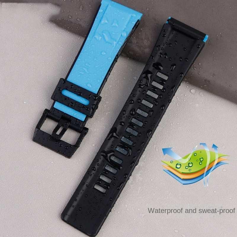 Резиновый ремешок для Casio G-SHOCK Восьмиугольный GA 2000 GA-2000-1A2 PRG-600 Ремешок для часов Водонепроницаемый Силиконовый Спортивный мужской Наручный ремешок Браслет