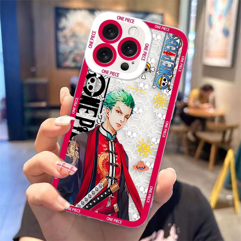 Roronoa Zoro One P-Piece Clear Phone Case For VIVO V20 V21 V21E V23 V23E V25 V27 V27E V29E V30E V30 V40 V50 V60 Y02 Y03 Cover
