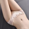 8Colors Breathable Seamless Underwear Fashion Lace Silk Cotton Women Sexy Lace  Briefs Female