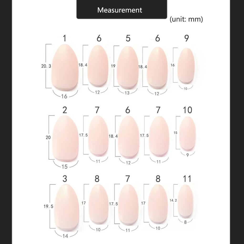 Trending Wearable False Nail Tips Set - Press-On Nails