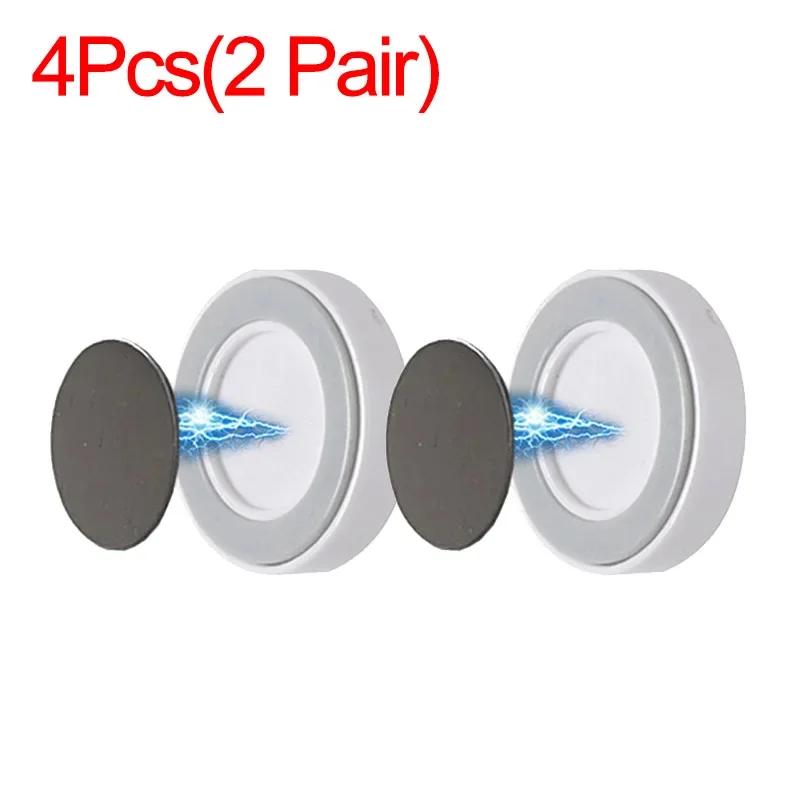 24 шт., магнитные крючки с защитой от потери, настенный сильный магнитный держатель для пульта дистанционного управления, наклейка на холодильник, крючок для хранения, домашний органайзер