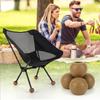 4Pcs Camping Chair Leg Cap Anti Slip Chair Leg Protectors Shock Absorption Moon Chair Foot Cover for Rugged and Uneven Surfaces