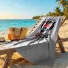 Bjk Enthusiasts Beach Towel Super Soft Microfiber Quickdry Fabric Comfortable Lightweight