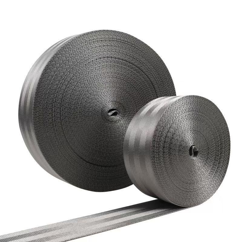 High-Strength Gray Polyester Car Hoisting Sling with Stacking Door