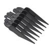 10PCS Hair Clipper Combs Guide Kit Plastic Hair Trimmer Guards  Cutting Guard Attachment Kit for WAHL Hair Salon Tools Black