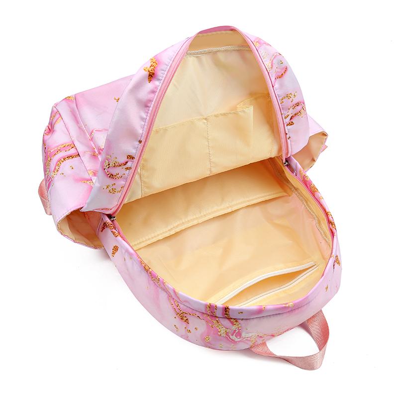 4Pcs/set Cute Anime Printed Backpack Lunch Bag Pencil Bag 750Ml Water Bottle Girl Student Large Capacity Waterproof Schoolbag