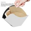 Hangable Coffee Filter Holder Acrylic Material Coffee Filter Paper Container Stand  For Kitchen