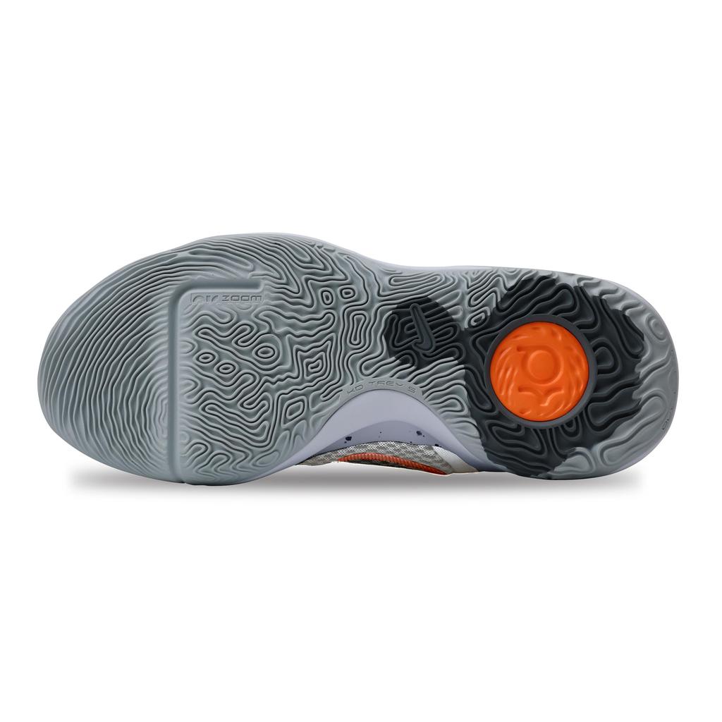 Nike KD Trey 5 IX Abrasion Resistant Low top Basketball Shoes Unisex Orange Red CW3402-011(Team529-)