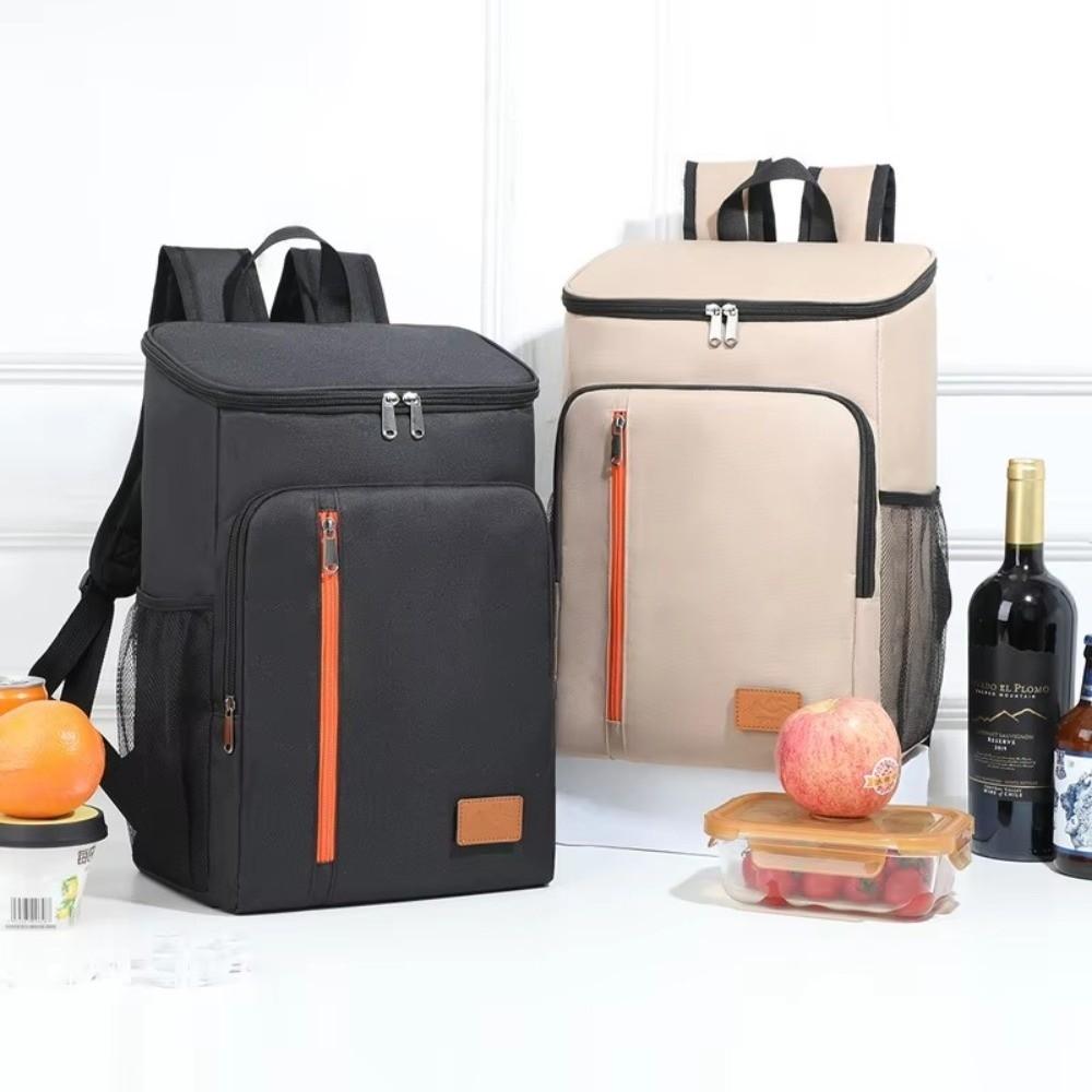 Oxford Insulated Backpack Insulated Large Capacity Cooler Bag Portable Thermal Lunch Bag Picnic