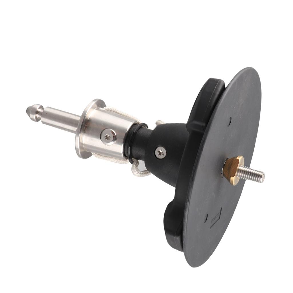 Основание мачты для виндсерфинга, основание для сухожилий для серфинга, основание для мачты, вращающееся на 360 градусов, универсальное для спорта на открытом воздухе, черное