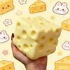 *-* Гигантский Сырный Кубик Антистресс Большой Формируемый Сжимаемый Мячик Не Отскакивающий Игрушка-Фиджет Асмр Сенсорный Антистресс Фестивальный Подарок
